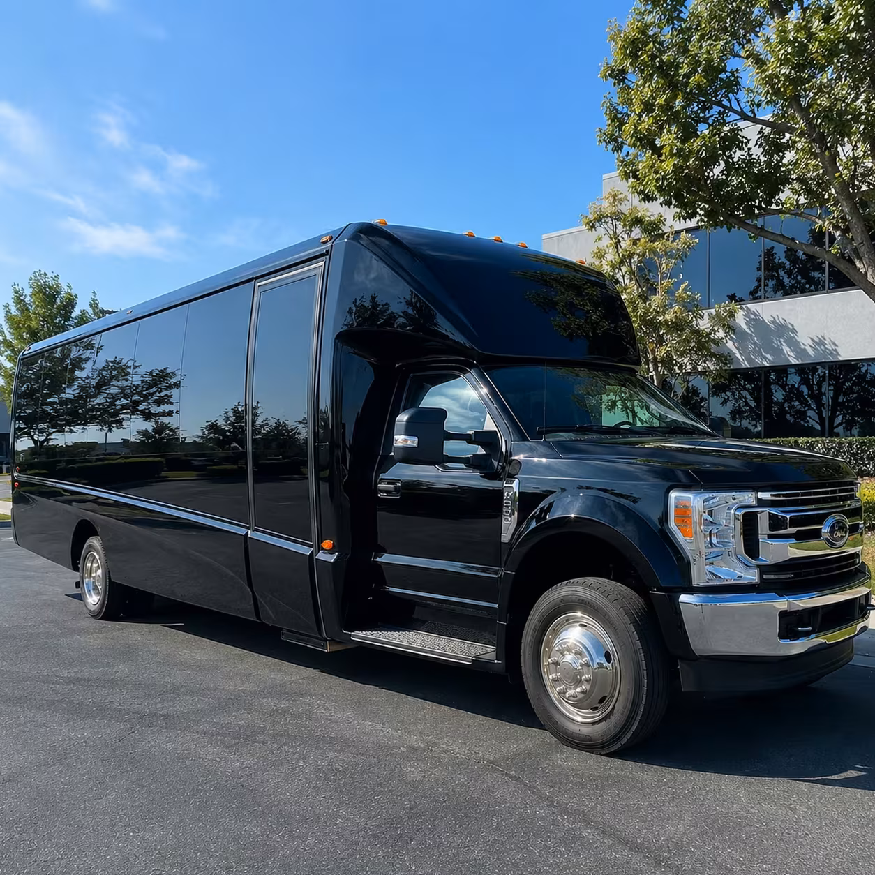 rehearsal dinner minibus rentals in santa fe