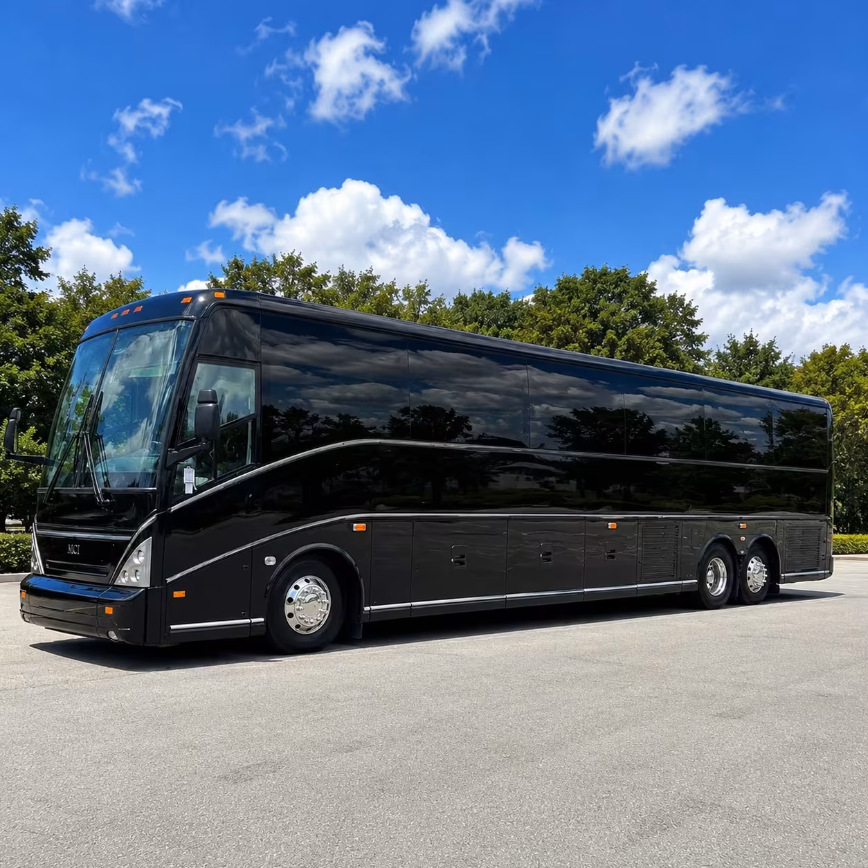 santa fe corporate event charter bus rentals