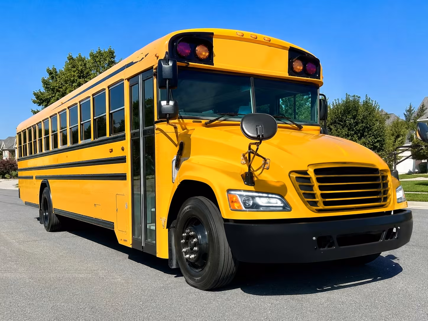 santa fe school bus rental