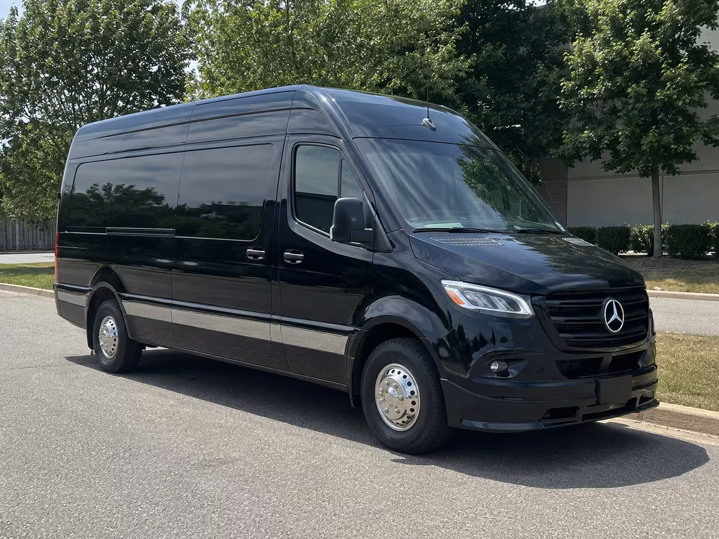 santa fe sprinter van rental with driver