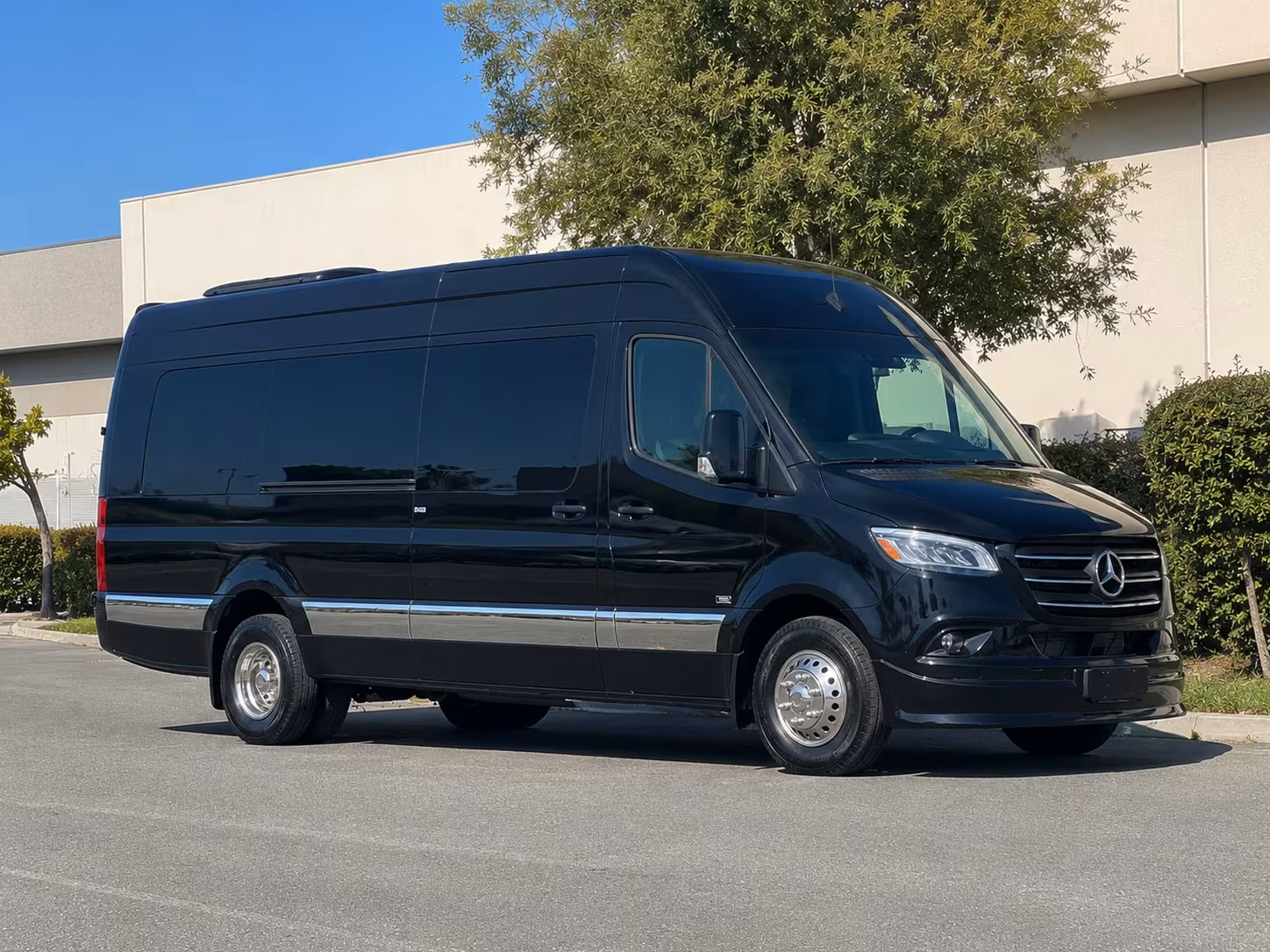 sprinter van with driver