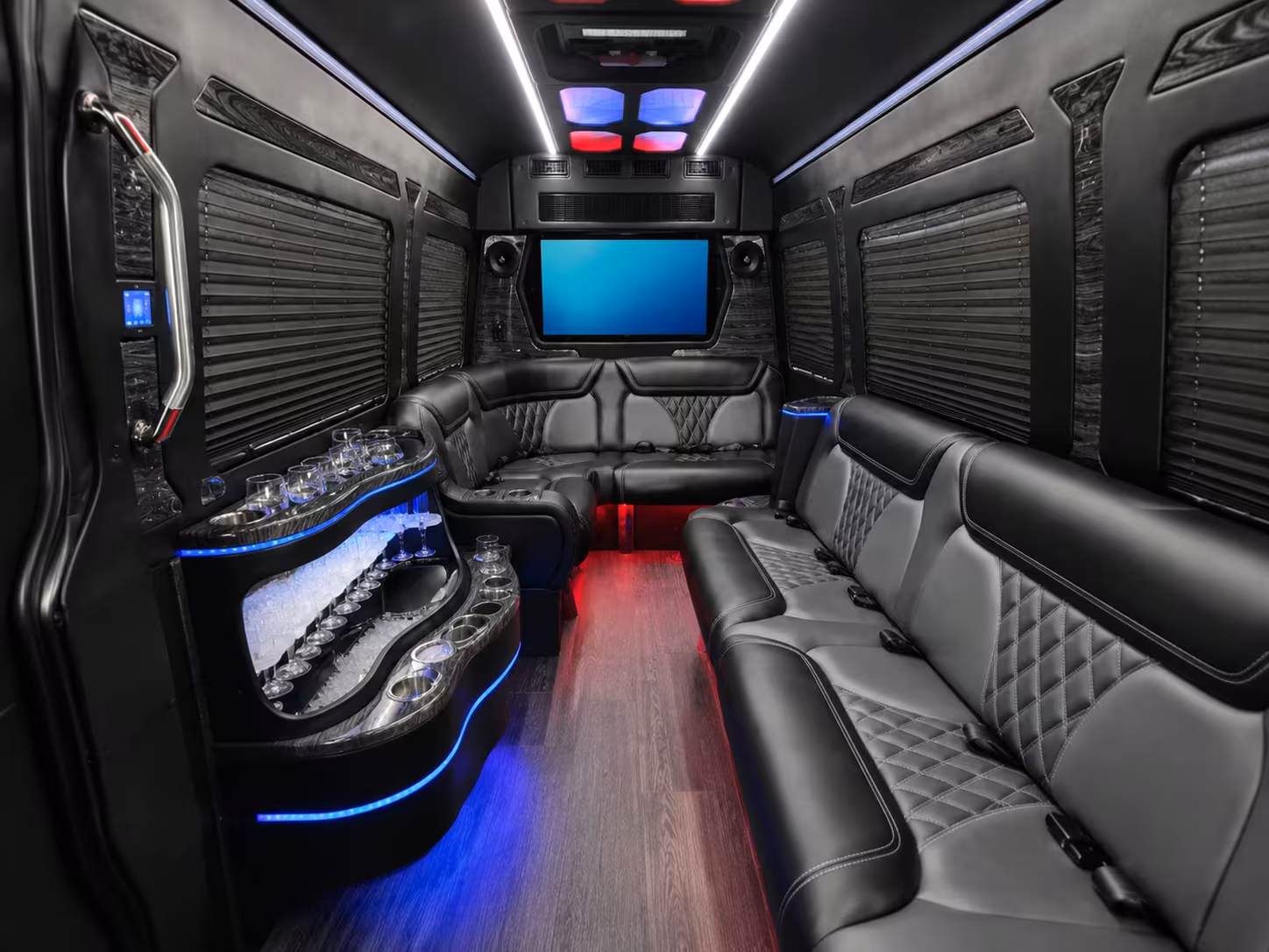 wheelchair accessible church bus rentals in santa fe