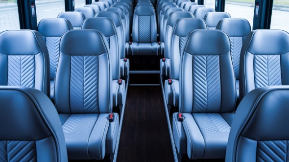 18 passenger minibus interior