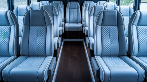 20 passenger minibus interior