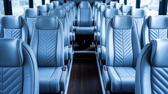25 passenger minibus interior