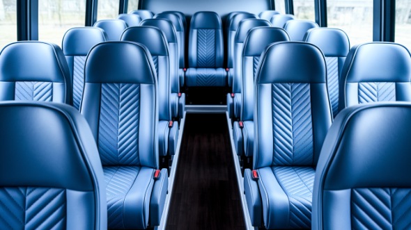 35 passenger minibus interior