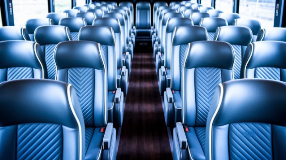 50 passenger charter bus interior