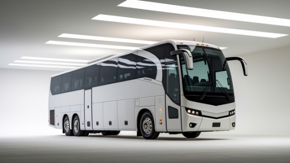 56 passenger charter bus