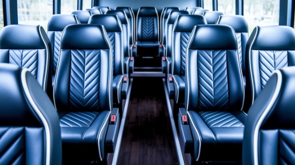 santa fe 20 passenger minibus inside
