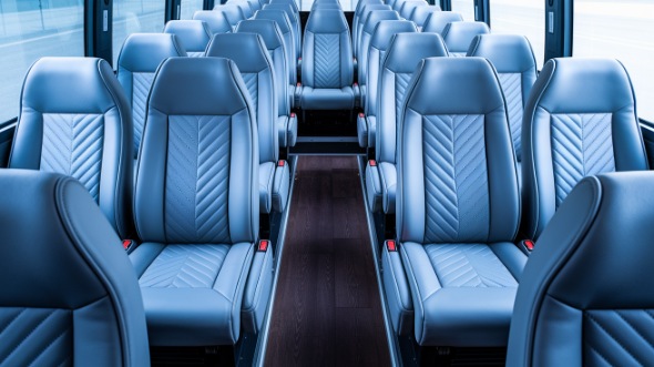 santa fe 30 passenger minibus inside