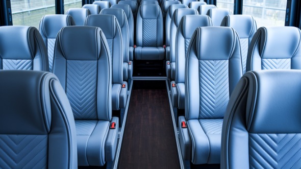 santa fe 35 passenger minibus inside