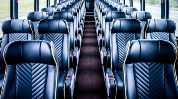 santa fe 56 passenger charter bus rental