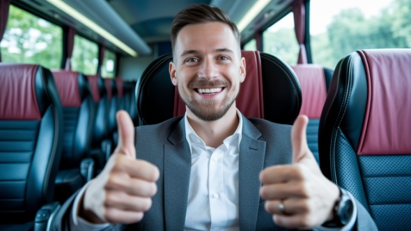 santa fe corporate bus rental