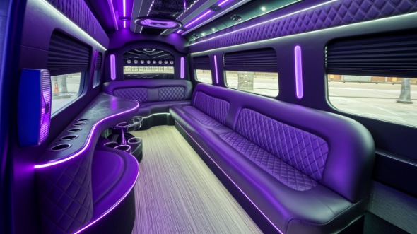 santa fe party bus rental rental