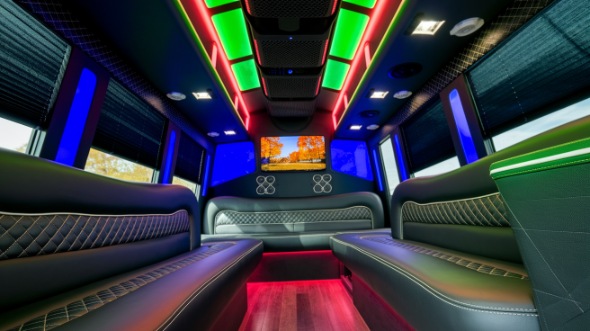 santa fe sprinter limo rental rental