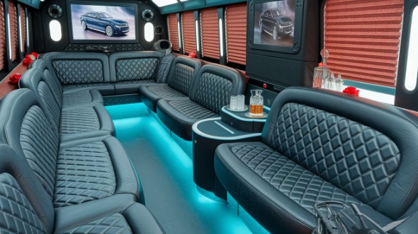 sprinter limo rental interior